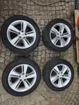 Koła Alufelgi 5x115 Opel Insignia , 225/55R17, 2022r Wielosezon CONTI