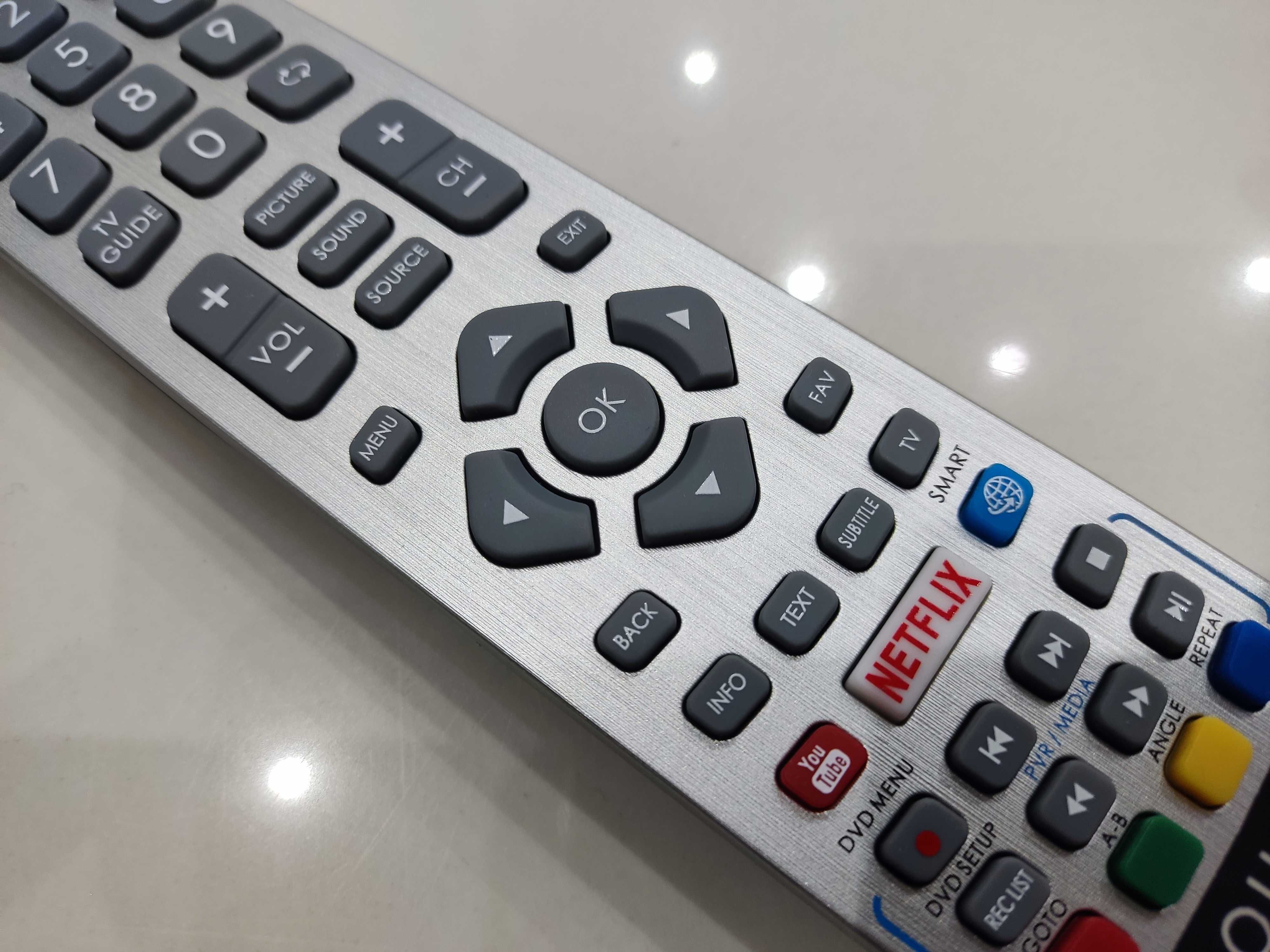 Pilot do telewizorów Sharp Aquos Technika Blaupunkt Nowy Oryginalny za