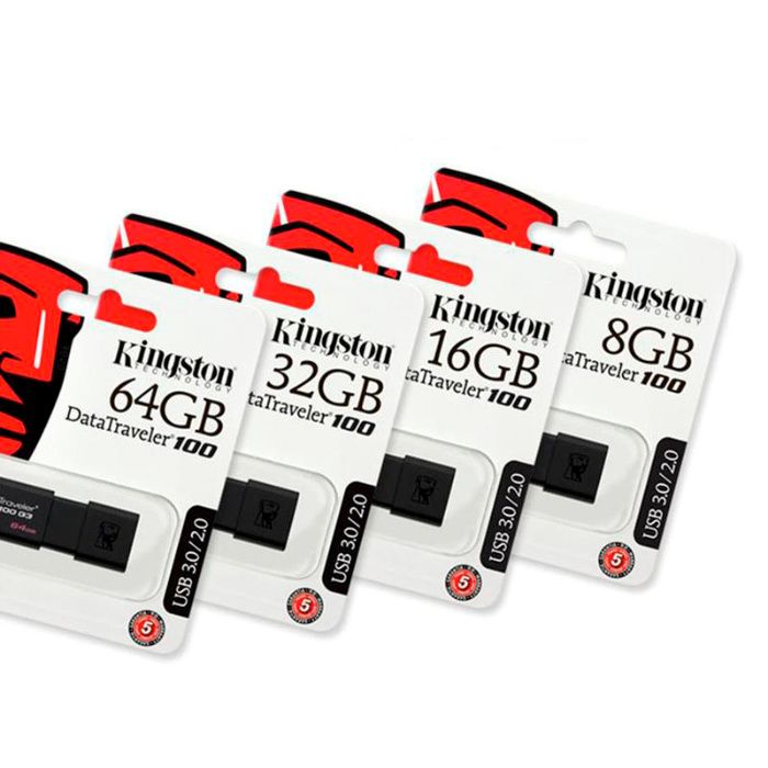 Pen USB Kingston 3.0 - Flash Drive G3, 16 GB, 32 GB, 64 GB, 128 GB.