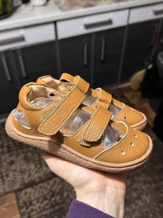 Босоніжки шкіряні Barefoot Tipsietoes 10 розмір нові