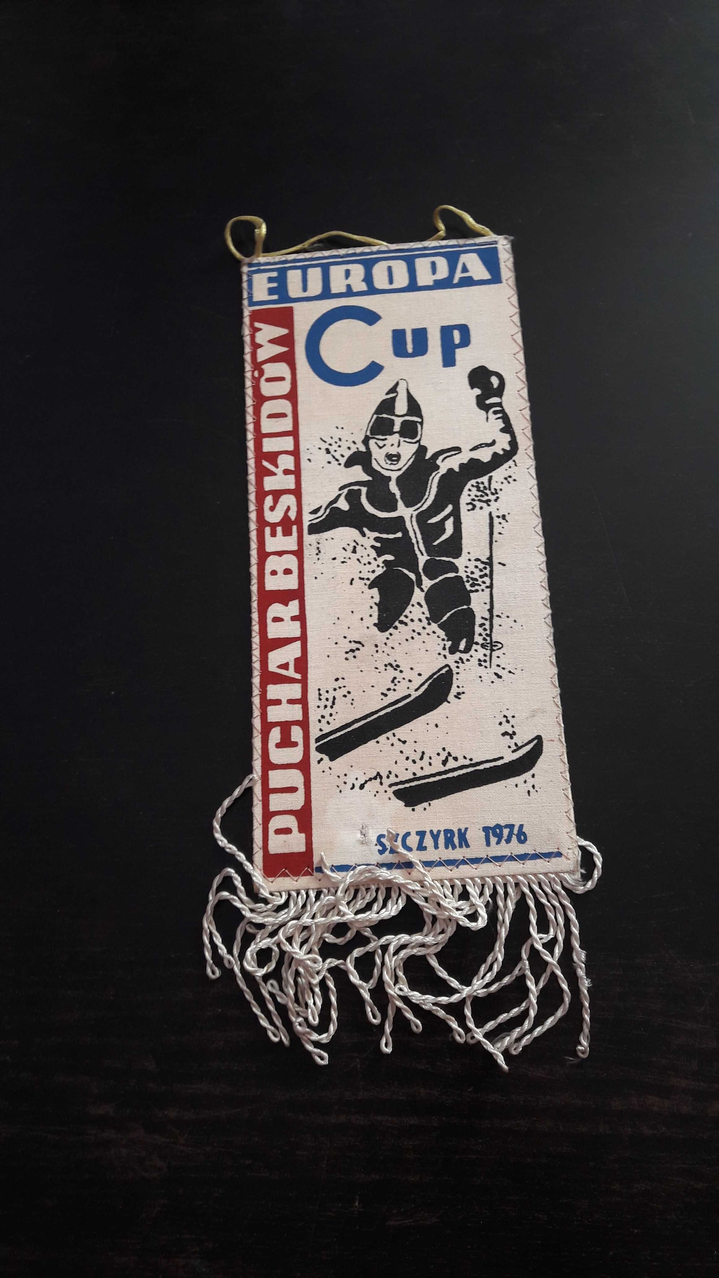 Proporczyk Puchar Beskidów Europa Cup 1976
