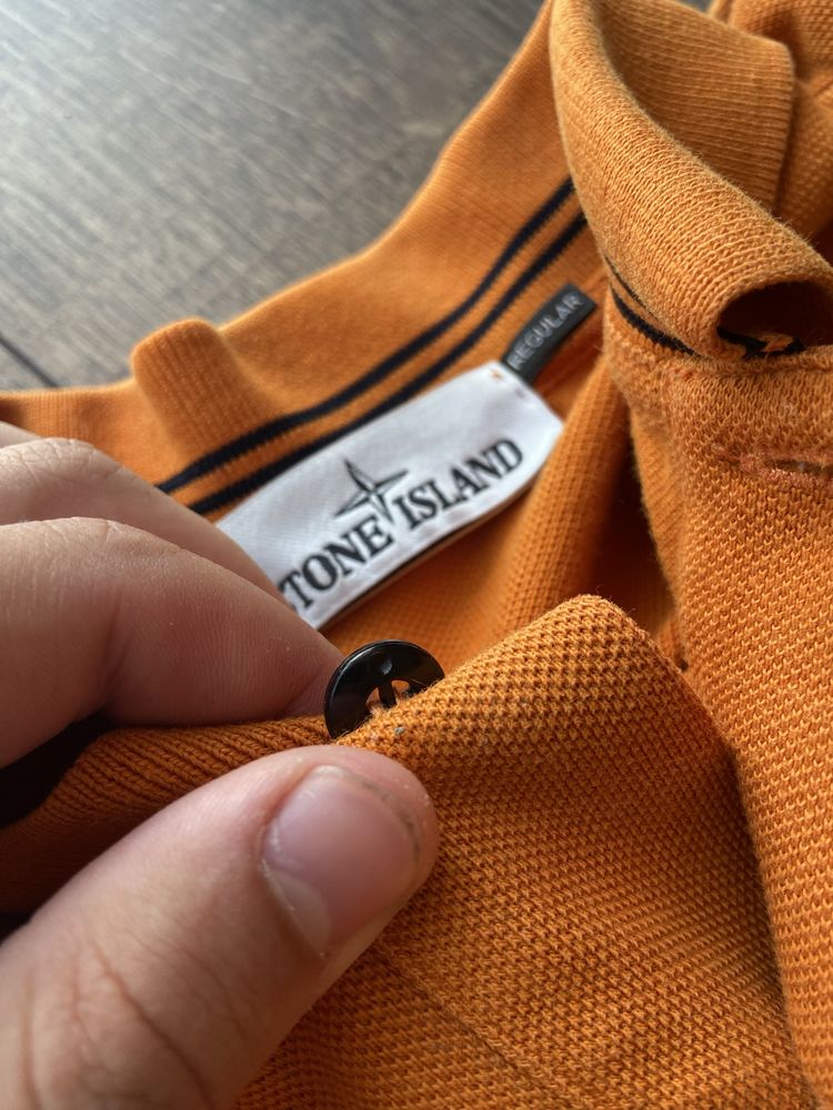 Футболка поло Stone Island. S. Оригінал
