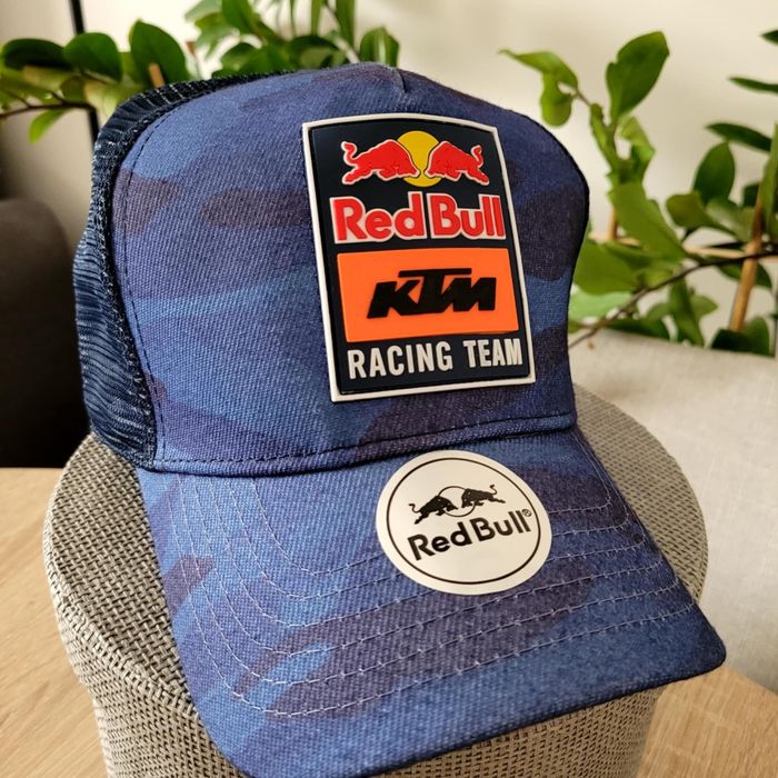 Czapka z daszkiem truckerka bejsbolówka Red Bull KTM Racing Team