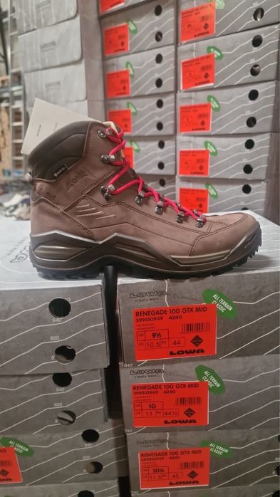 Оригинал!!! Ботинки LOWA RENEGADE 100 MID GTX; Берці Лова Оригінал