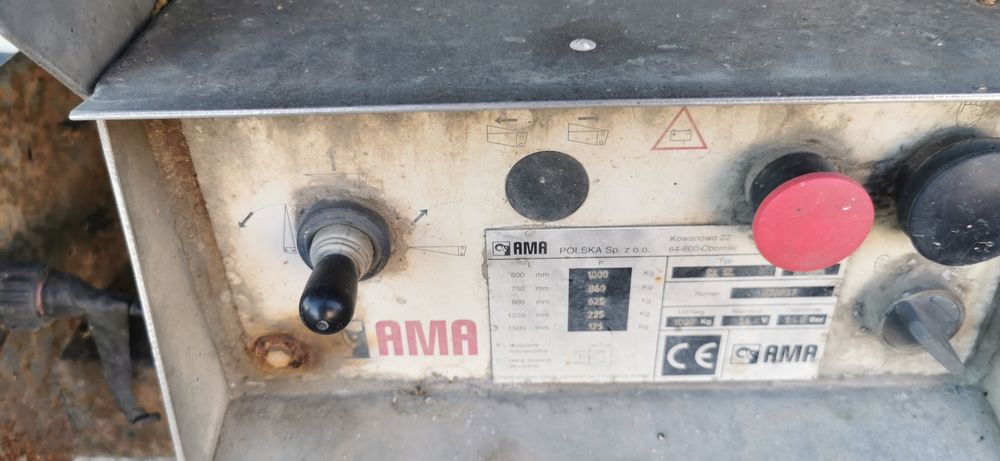 Winda Ama Dhollandia Bar 12 V Iveco  1000kg Daily