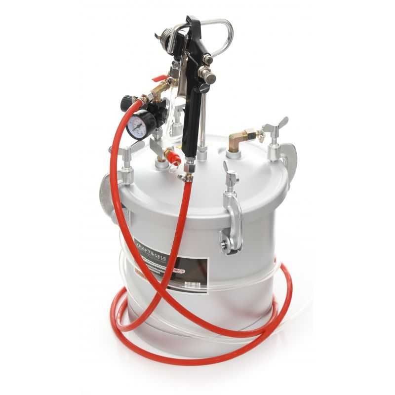 KRAFT&DELE Agregat Malarski 8l Pistolet Lakierniczy Malowania KD1653