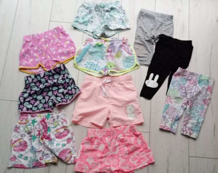 Paka 70 sztuk rozmiar 98/104 dla dziewczynki