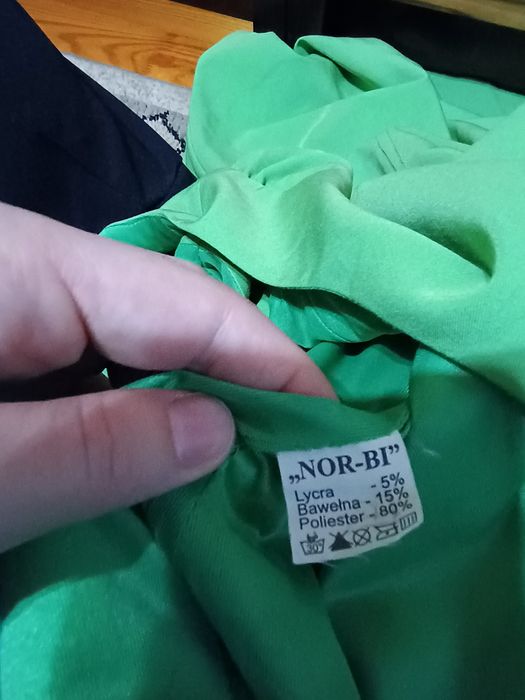 Zielona sukienka Nor-bi