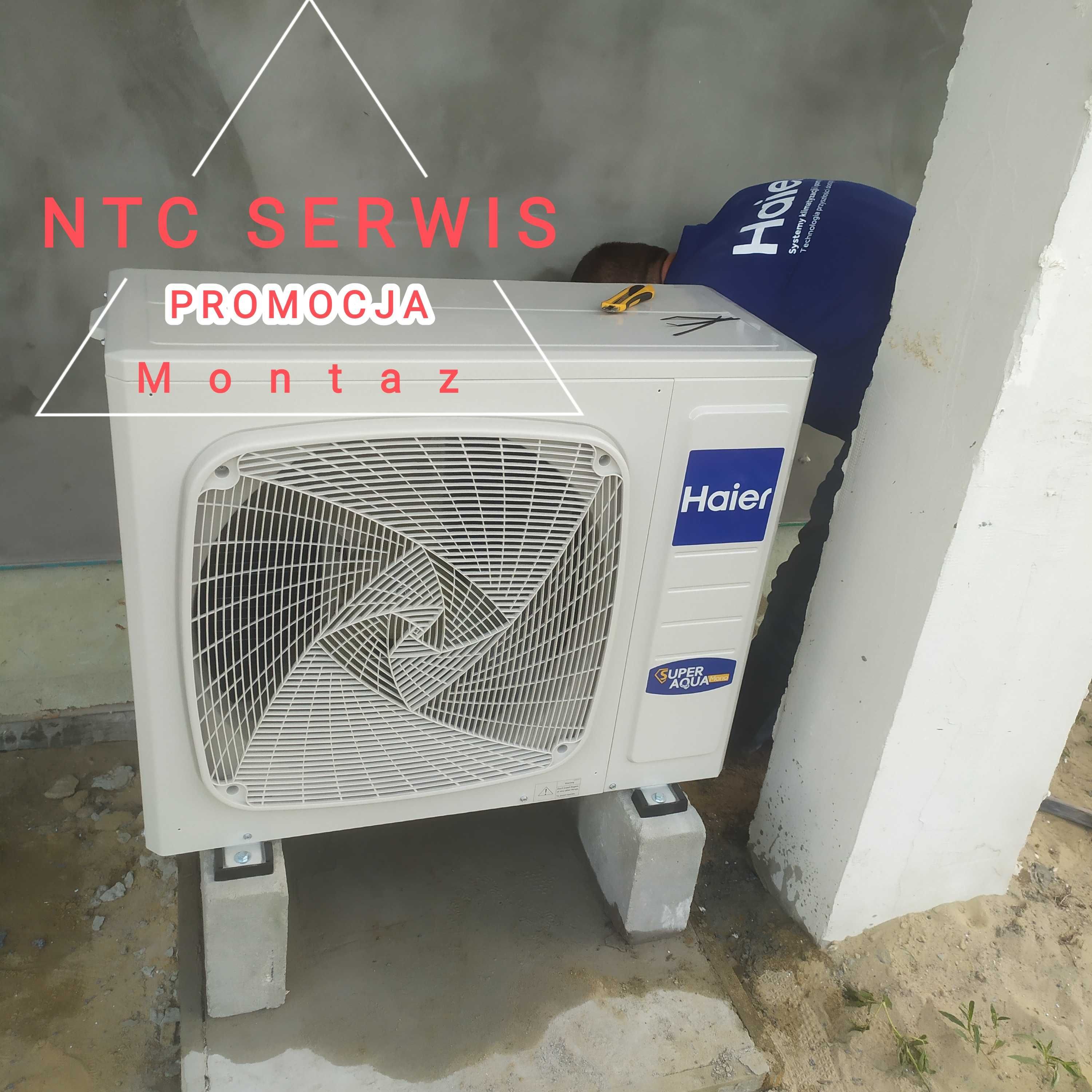 Pompa Ciepła z Montażem HAIER 5KW 8KW-5 Lat Gwarancji