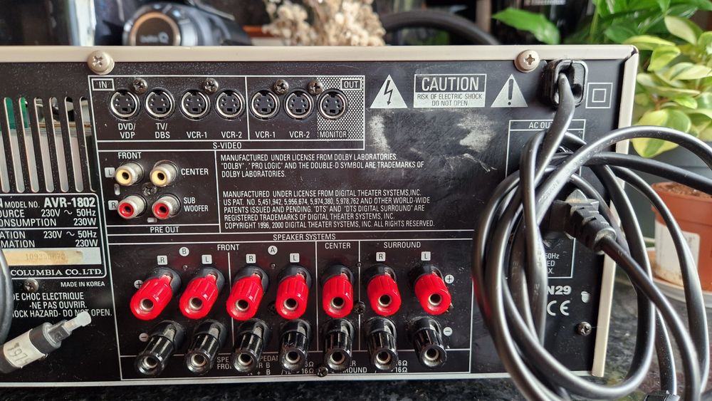 Denon AVR-1802 – Receiver Áudio/Vídeo de Alta Fidelidade