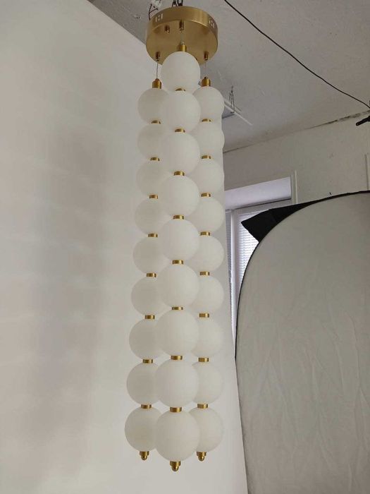 Люстра сучасна підвісна перлина VALESO G3871-27 Copper 66W