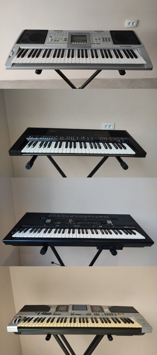 Синтезатори Yamaha PSR Casio Bontempi CAemon Technics Clifton Клавішні