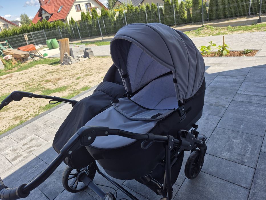 Wózek mikado Twin 2w1  dla bliźniąt lub dzieci rok po roku
