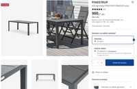 Stół ogrodowy PINDSTRUP IKEA stan bdb