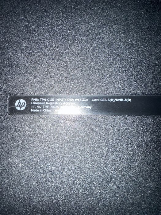 HP Pavilion 15-ac120np – Avariado / Para Peças