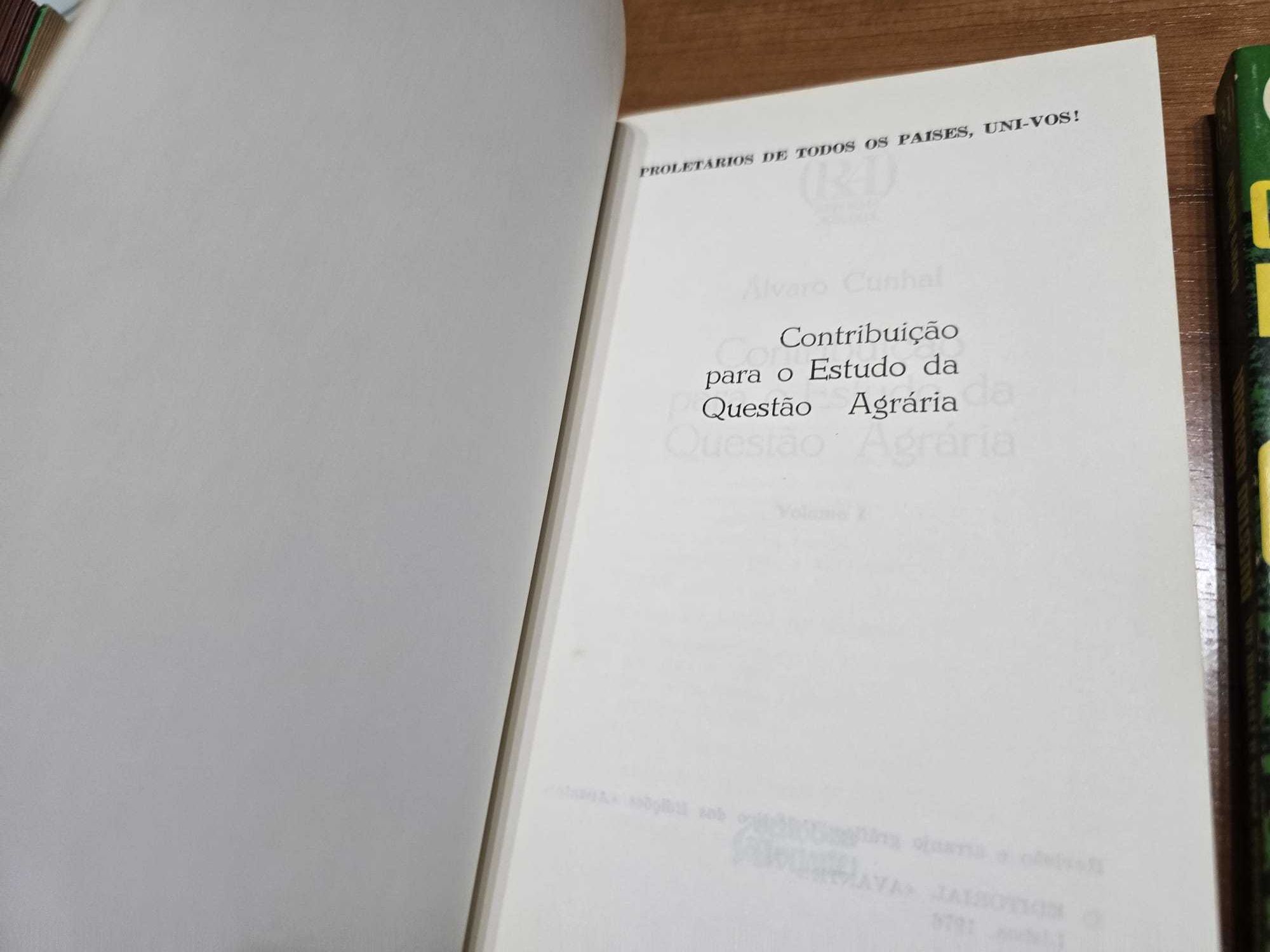 Contribuição para o Estudo da Questão Agrária - Álvaro Cunhal - 2 Vols