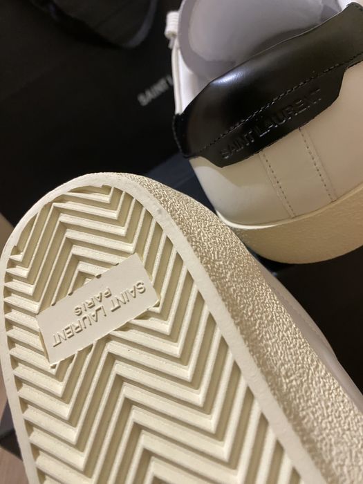 38 - 45 В НАЯВНОСТ УНІСЕКС ! SAINT LAURENT  Sneakers Embroidered Logo