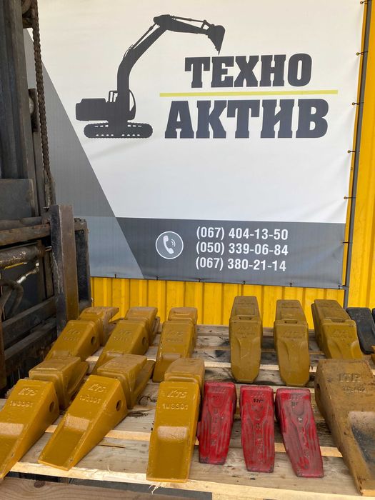 Зуб ковша, адаптер, коронка на CAT JCB VOLVO ATLAS Hitachi