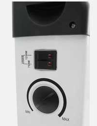 Nowy GRZEJNIK KALORYFER MOCNY biały elektryczny z termostatem