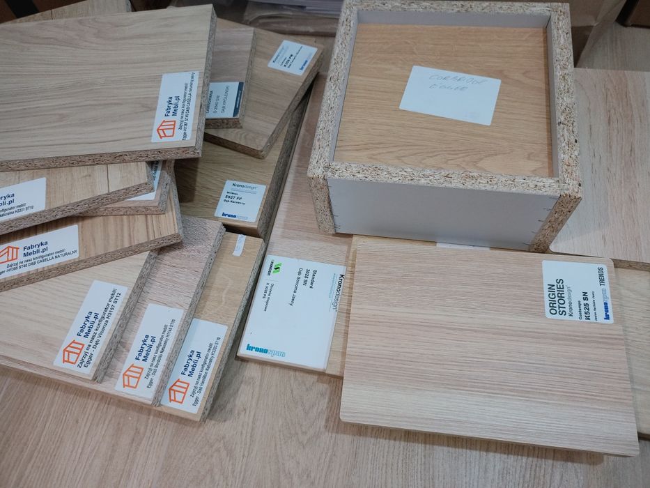 Próbki płyt laminowanych