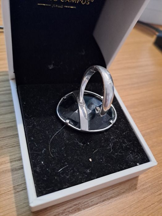 Anel de prata de Lei de Eugénio Campos