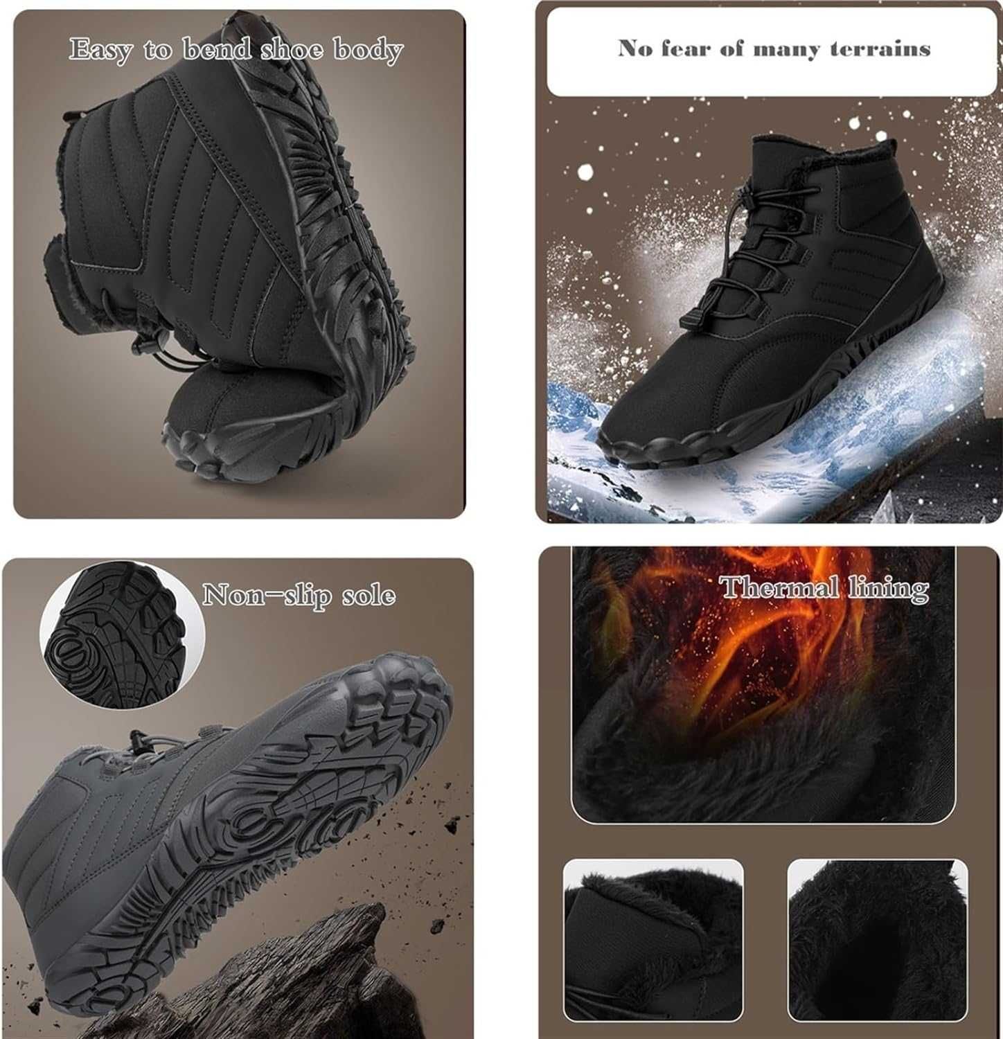Nowe buty trekkingowe / górskie / wodoodporne / granatowe "40" !2285!