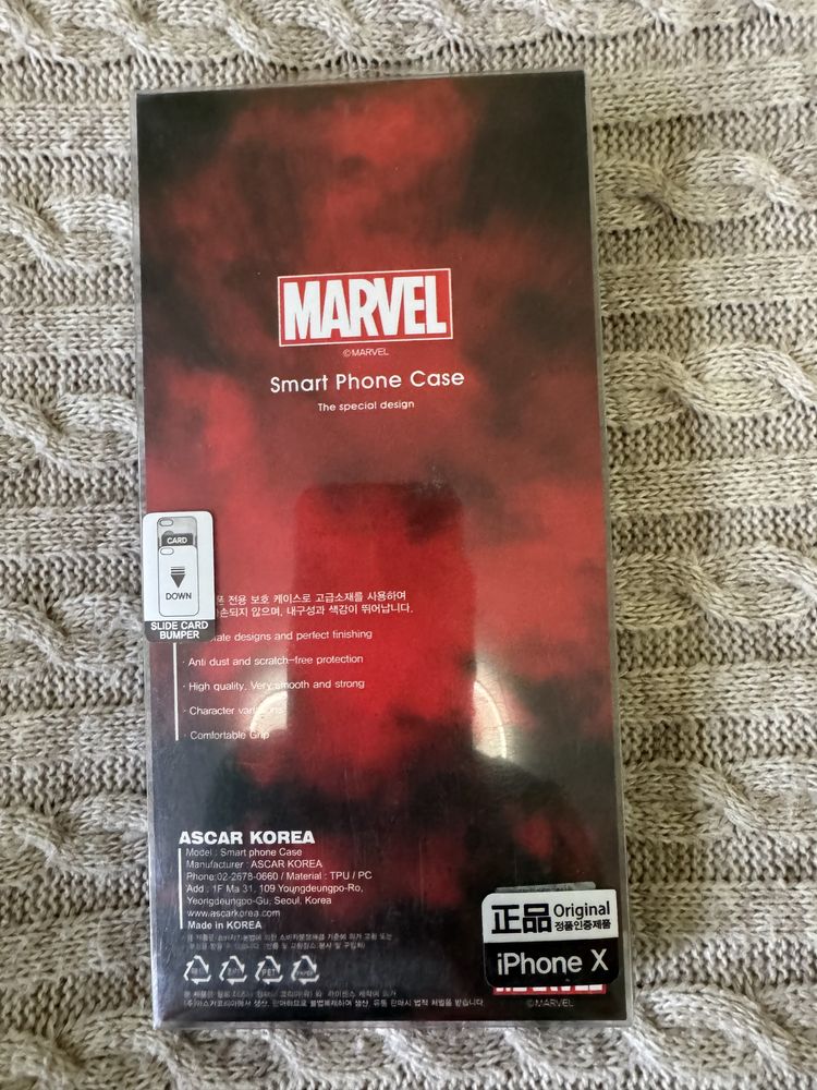 Чохол для Apple iPhone X. Iron - Man, Spider - Man, Avengers. Месники