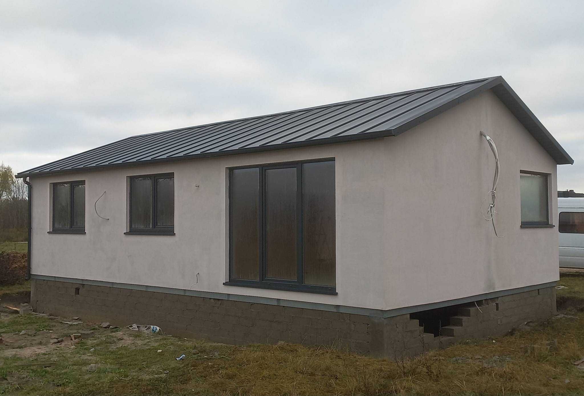 Dom modułowy całoroczny 70m2 z projektem