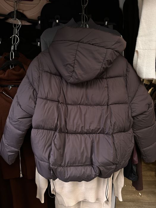 Куртка пуховик гіркий шоколад в наявності