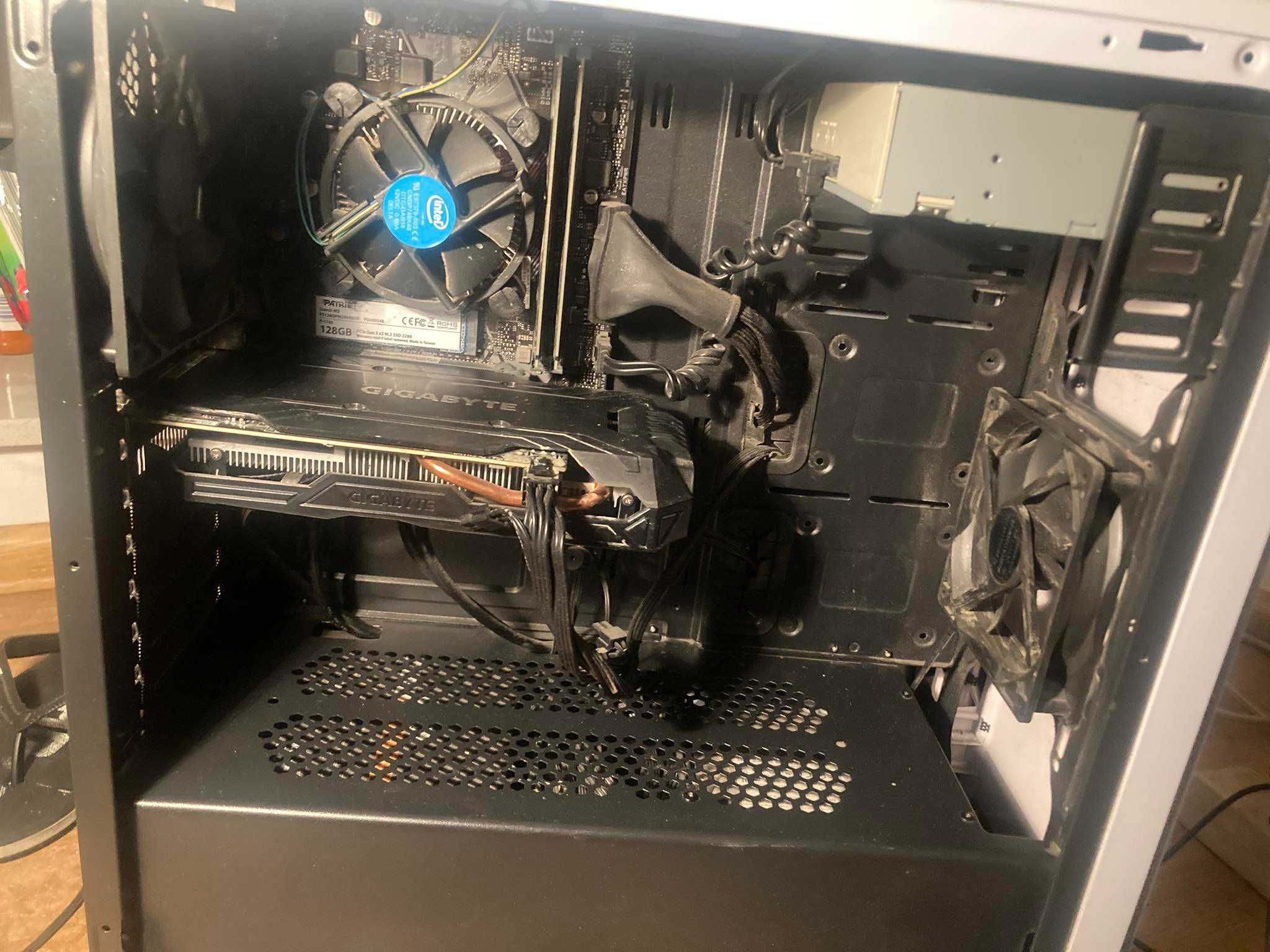Komputer z GTX 1060 3GB, i3-8100 3.6GHz oraz 32 GB RAMu