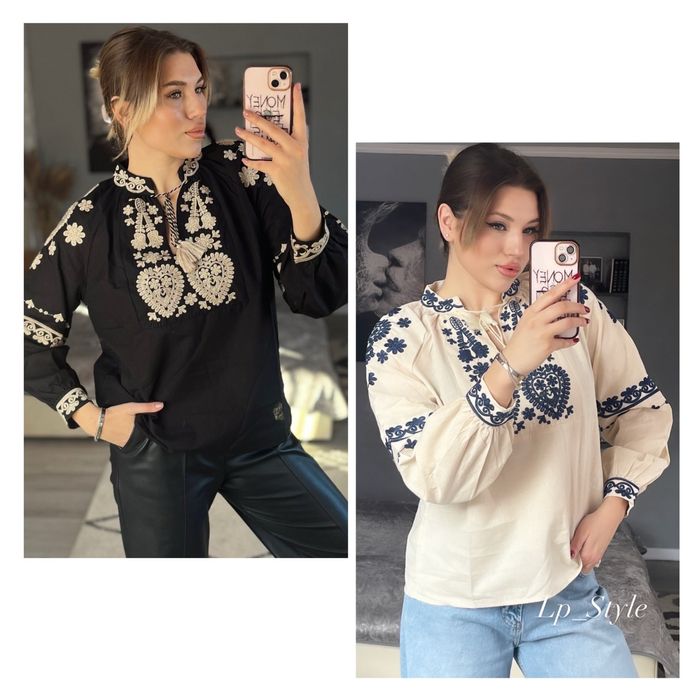 Вишита сорочка блузка вишиванки Жіноча вишиванка