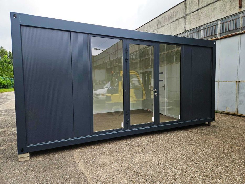 Pawilon Kontener Mobilny Biurowy Mieszkalny Socjalny 3x6m producent