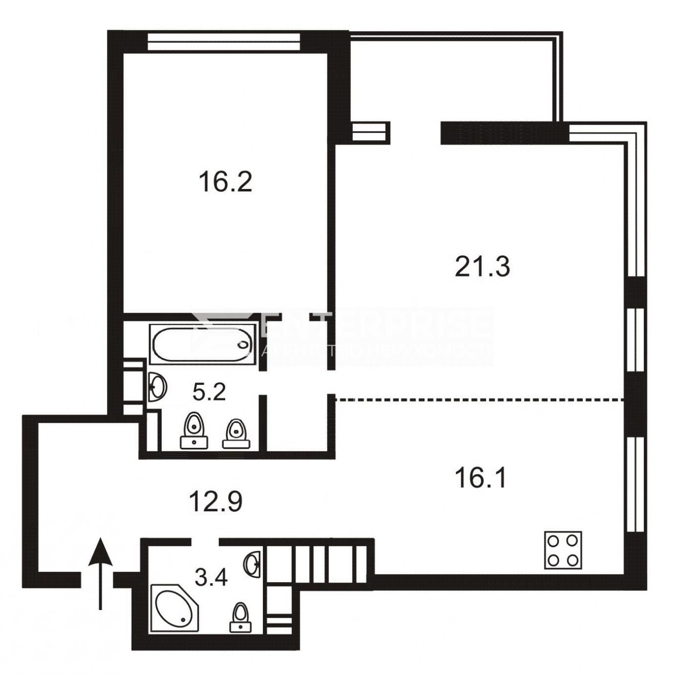 Без % ЖК Tetris Hall Продаж 2к квартири 82 м2 + паркінг Федорова,2-А