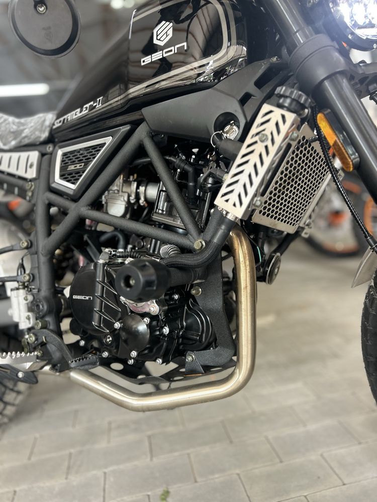 Мотоцикл Geon Scrambler 300 || покоління, Новинка 2025 року, Доставка