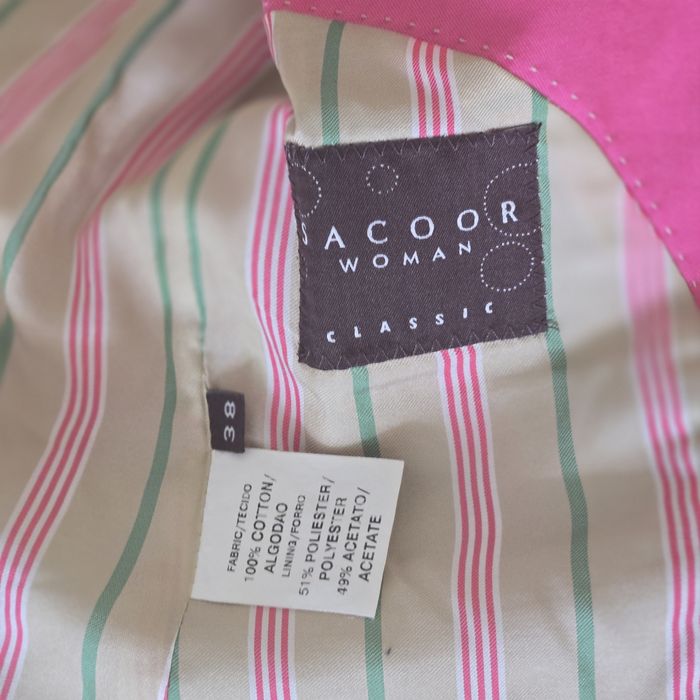 Blaser Rosa Sacoor Tamanho 38