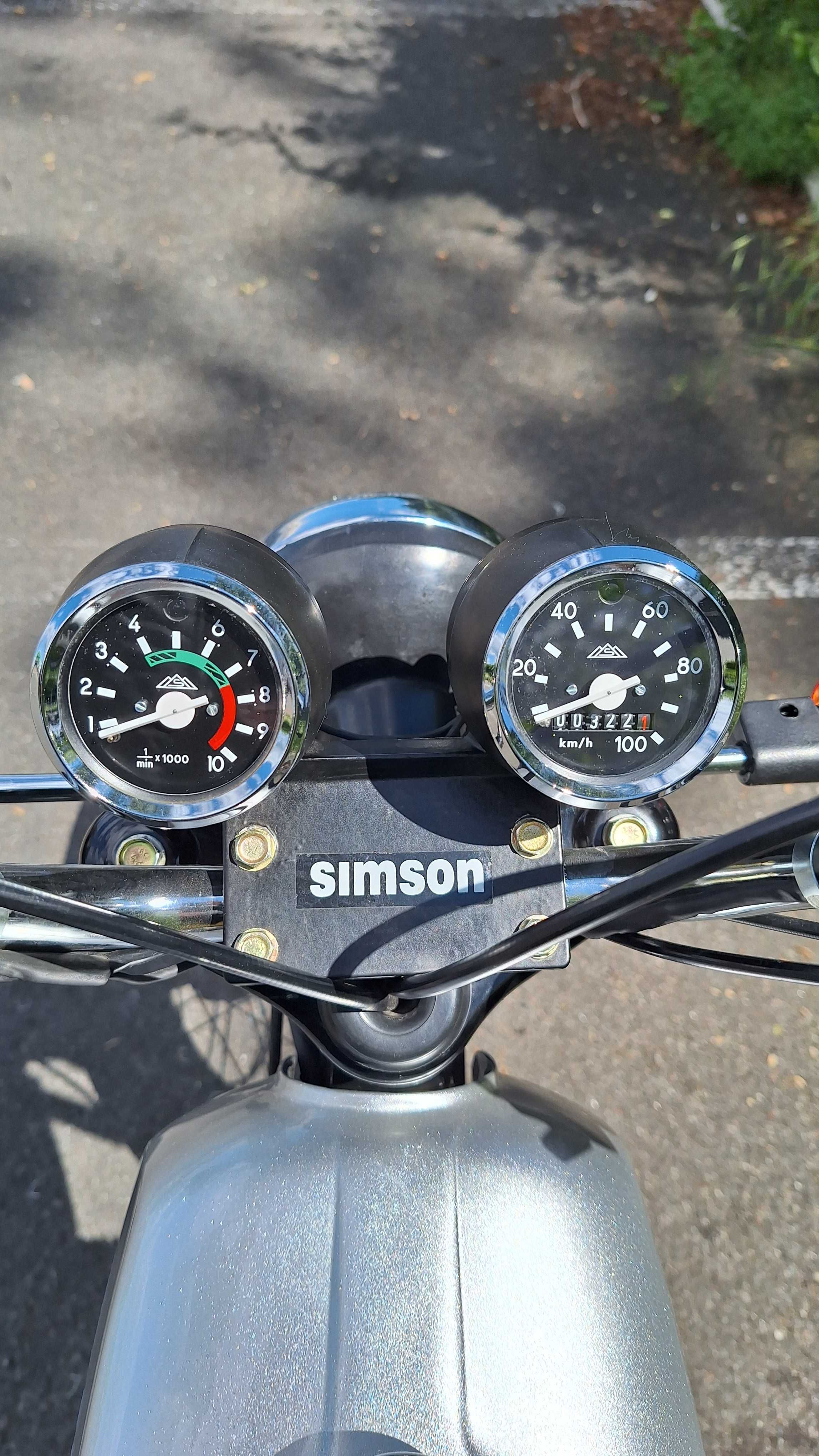 Simson S51 Enduro 380 km przebiegu