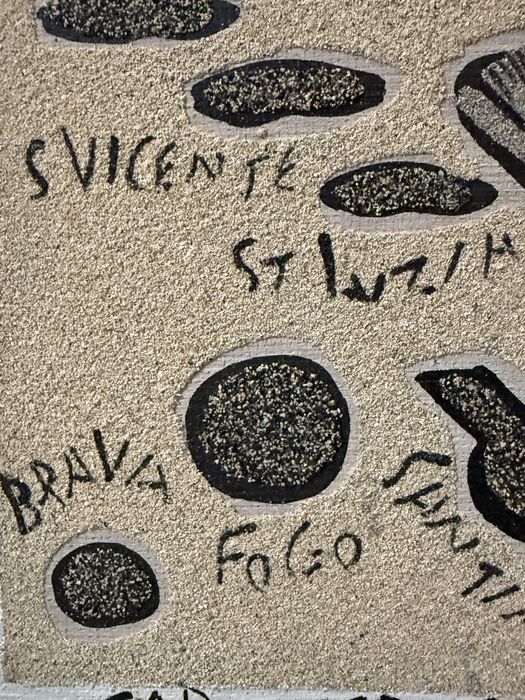 8 Quadros de Arte em Areia de Cabo Verde