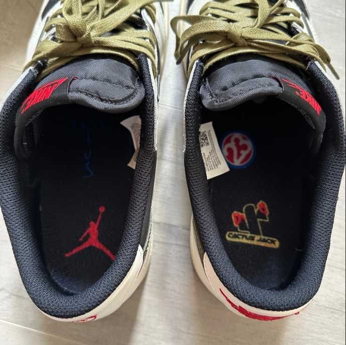 Jordan 1 Retro Low OG SP Travis Scott Olive R.41