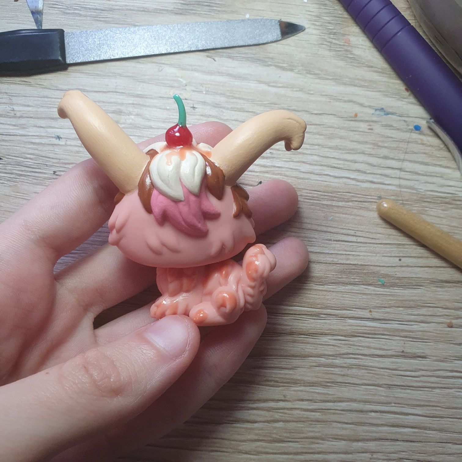 Krolik LPS Custom Deserek lodowy figurka