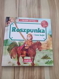 Książka dla dzieci "Roszpunka i inne bajki" wraz z płytą CD - UŻYWANA