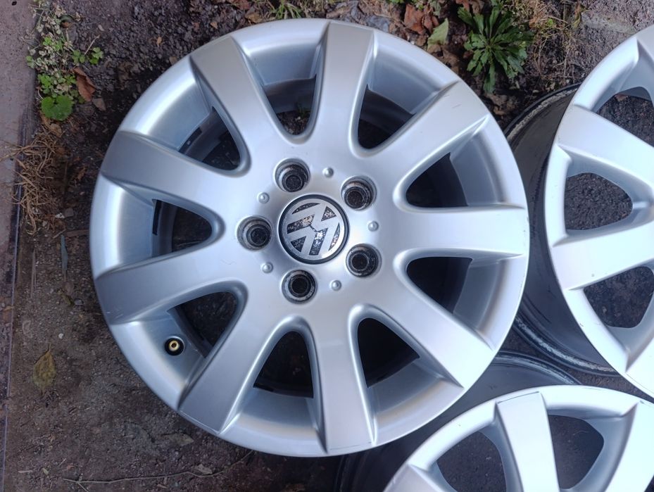 Диски литі r15 5*112 оригинальні Vw T4 Caddy Jetta Golf Touran Sharan