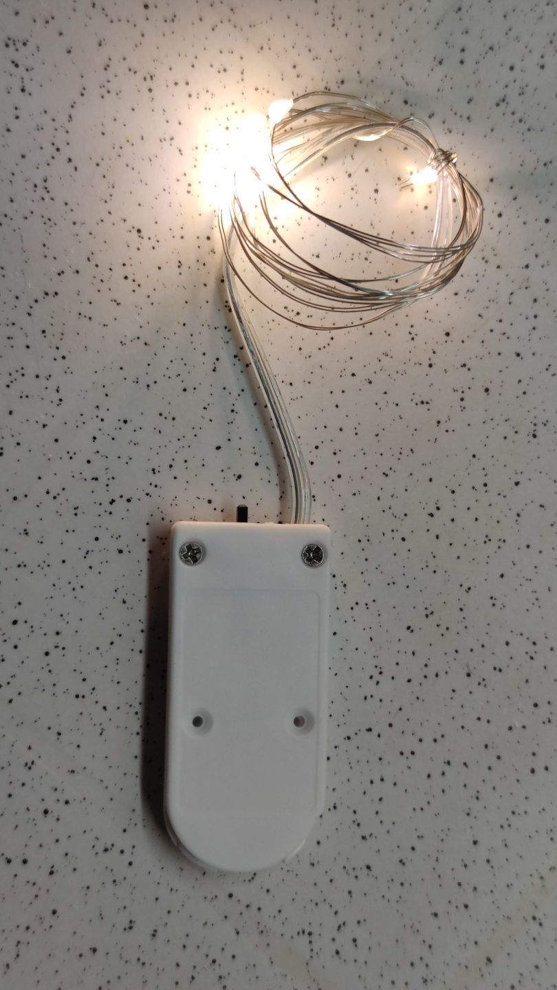 LED гирлянда длина 1 м на 10 диодов