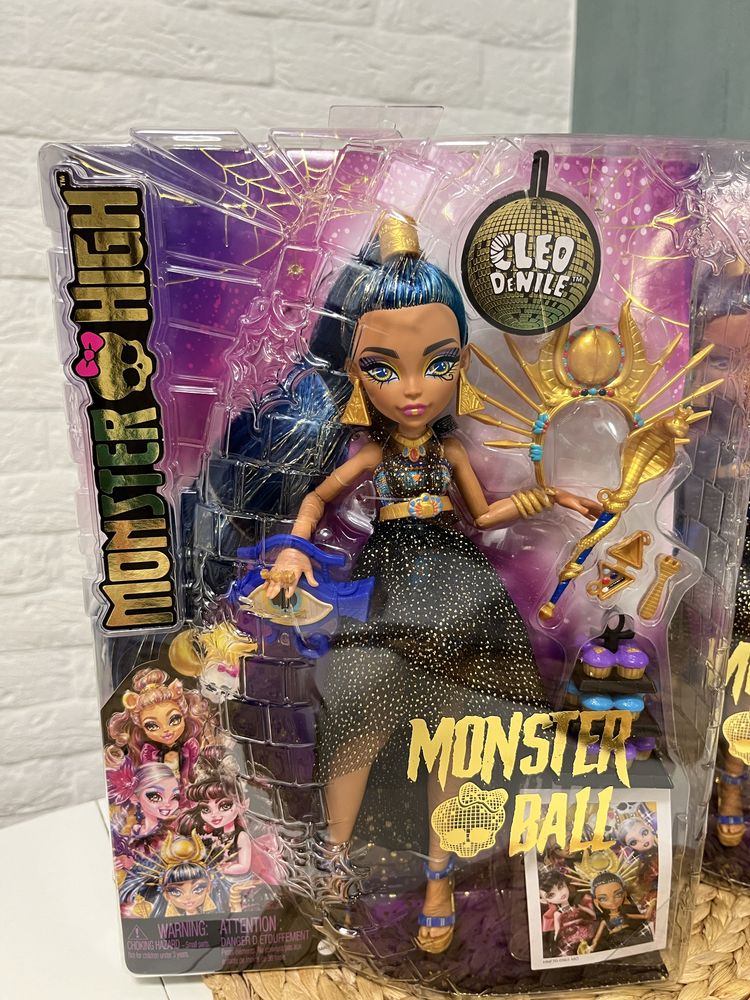 Кукла Monster High Lagoona Blue Лагуна Cleo de Nile бал монстров