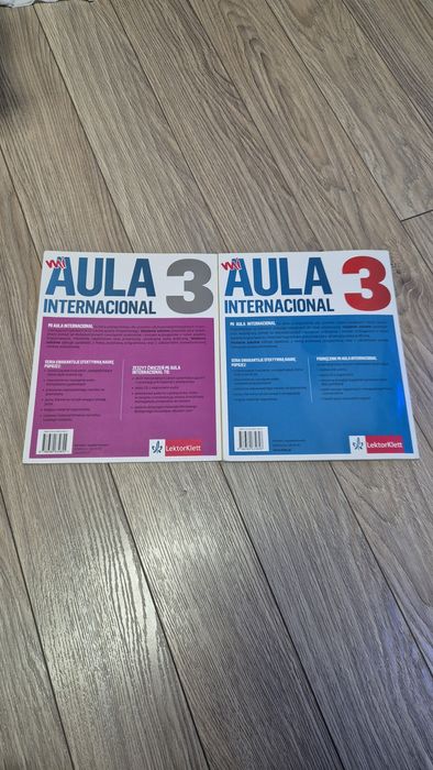 Podrecznik i ćwiczenia Aula Internacional 3 język hiszpański
