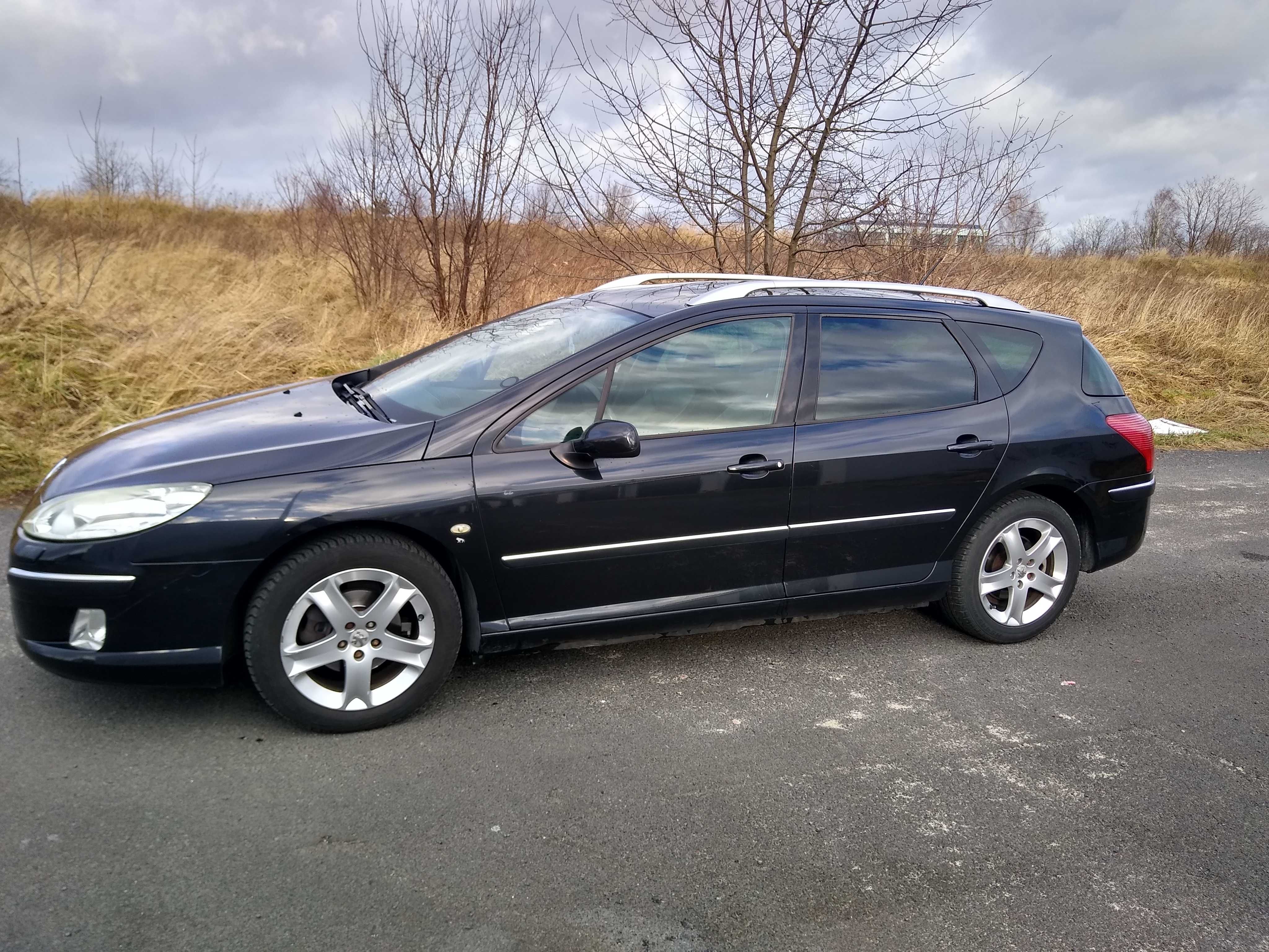 Peugeot 407 SW czarny