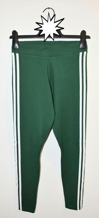Leginsy adidas S zielone