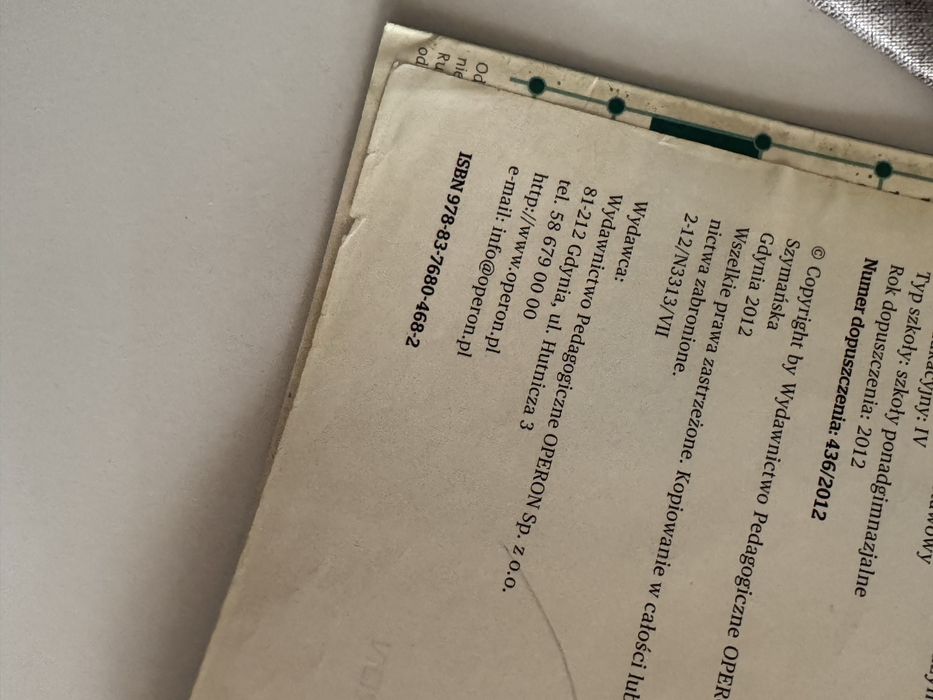 Biologia zakres podstawowy Operon