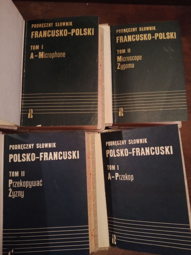 Słownik polsko francuski i fr.polski