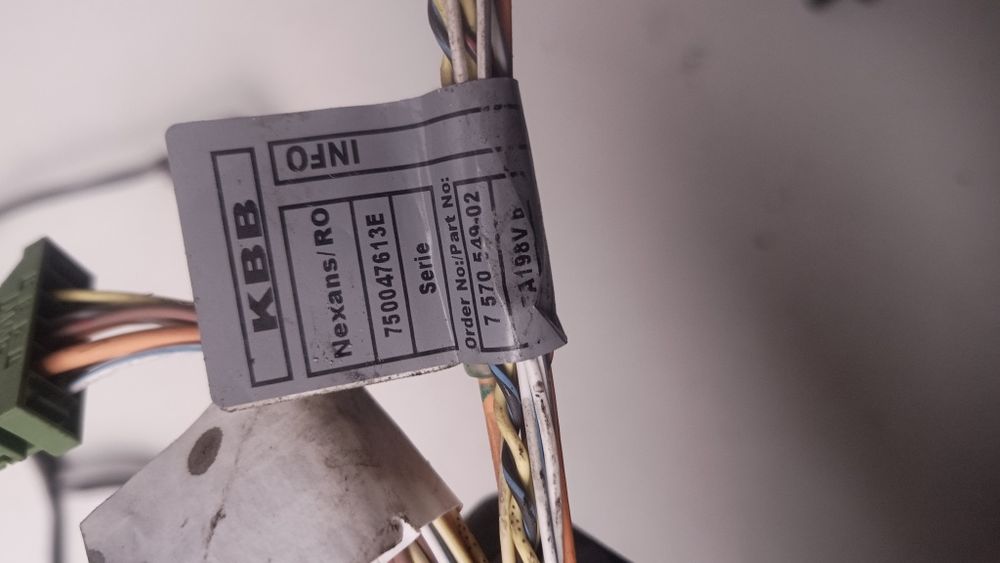 BMW E81 E87 n43 wiązka skrzyni biegów