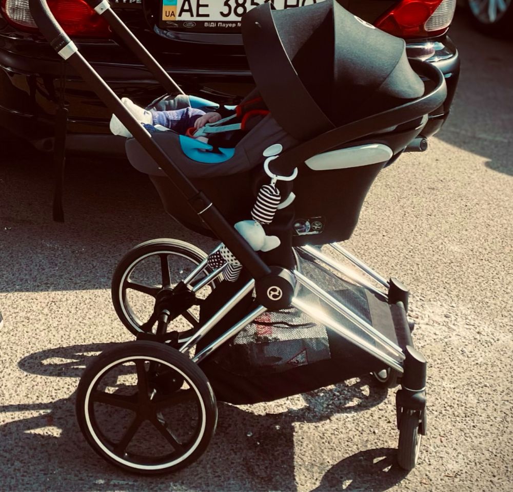 Коляска Cybex Priam +прогулянковий блок + автокрісло